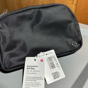 NWT Black Lululemon Belt Bag